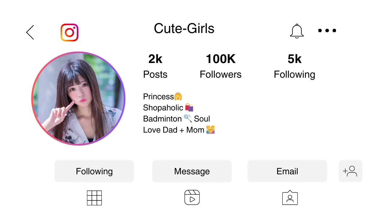 Cute Girls Instagram Bio