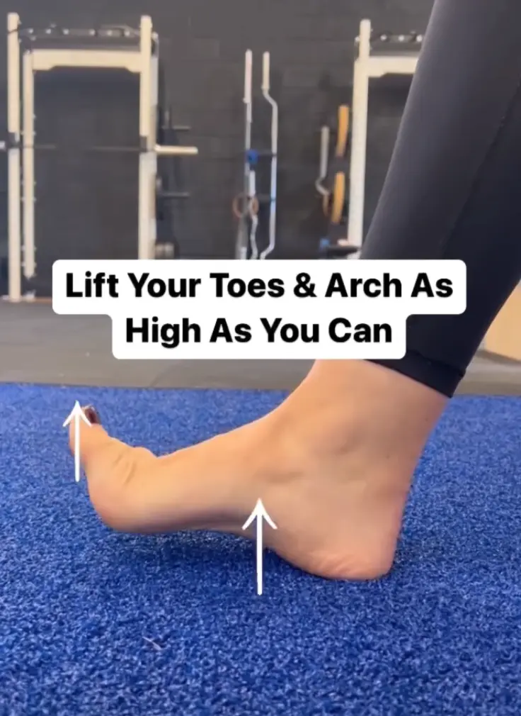 Exercises for plantar fasciitis: Arch Lifts