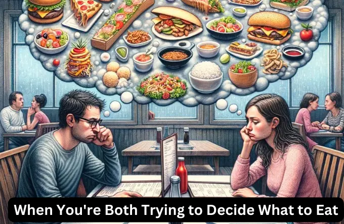 When Youre Both Trying to Decide What to Eat